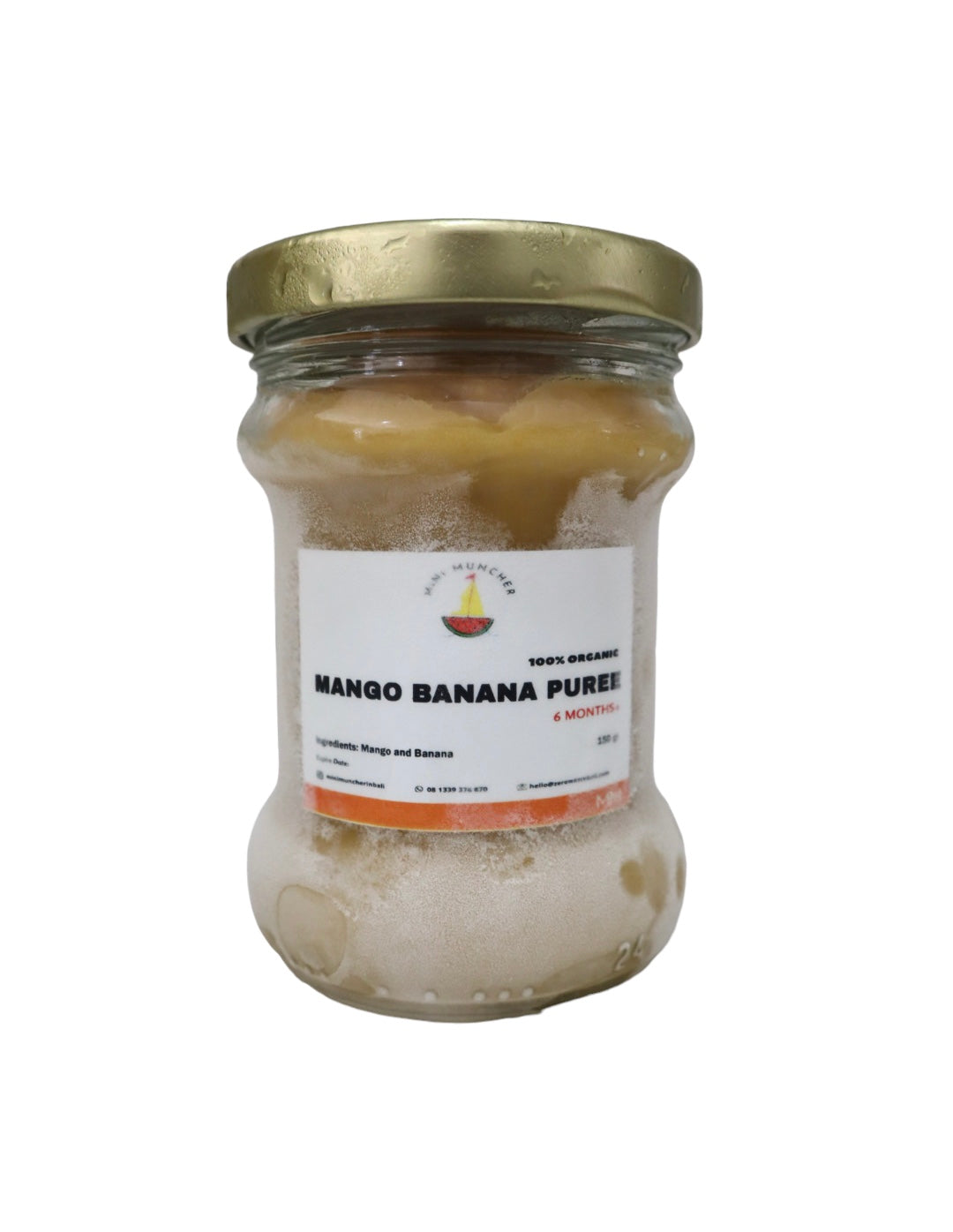 Organic Smooth Mango Banana Puree / Each